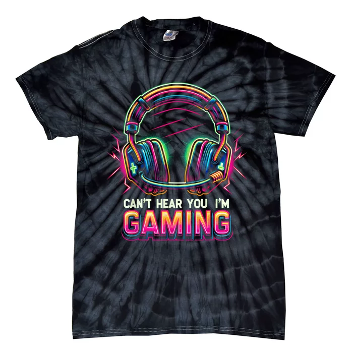 Funny Gamer For Teens Video Gaming Graphic Tie-Dye T-Shirt