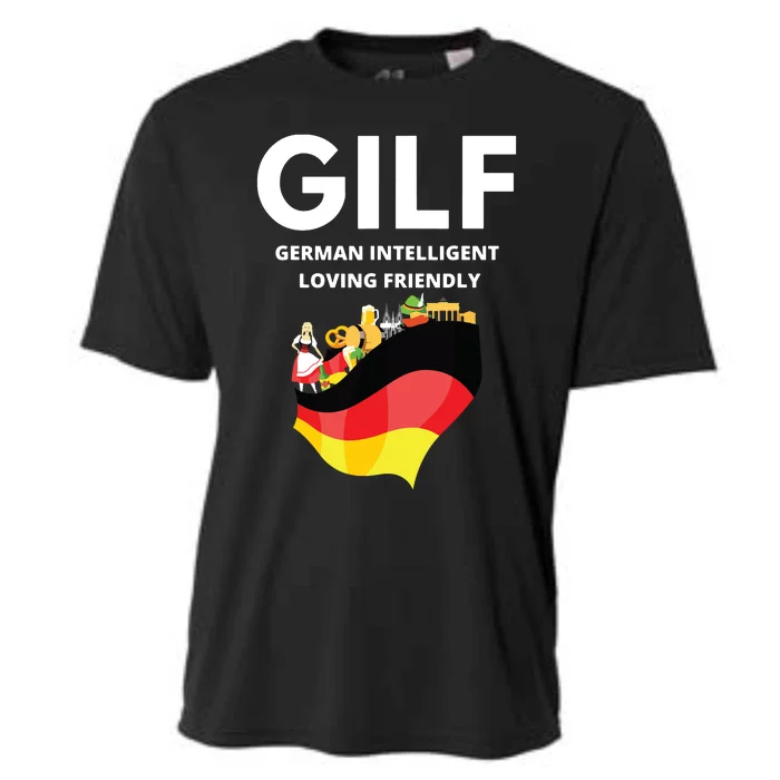 Funny German Cooling Performance Crew T-Shirt