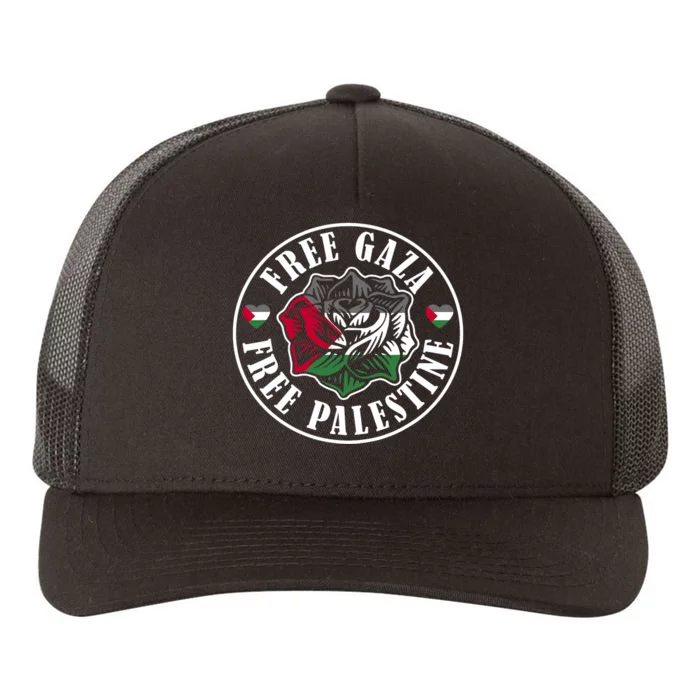 Free Gaza Free Palestine Free Palestine Yupoong Adult 5-Panel Trucker Hat