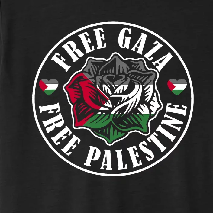 Free Gaza Free Palestine Free Palestine ChromaSoft Performance T-Shirt