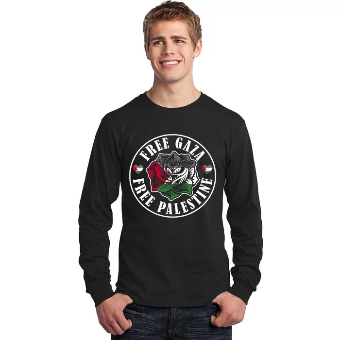 Free Gaza Free Palestine Free Palestine Tall Long Sleeve T-Shirt