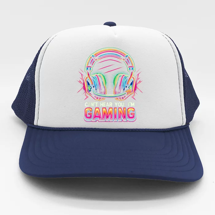 Funny Gamer For Teens Video Gaming Graphic Trucker Hat