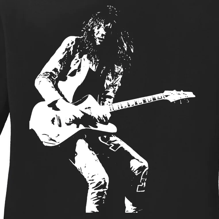 Famous Guitarist Ladies Long Sleeve Shirt