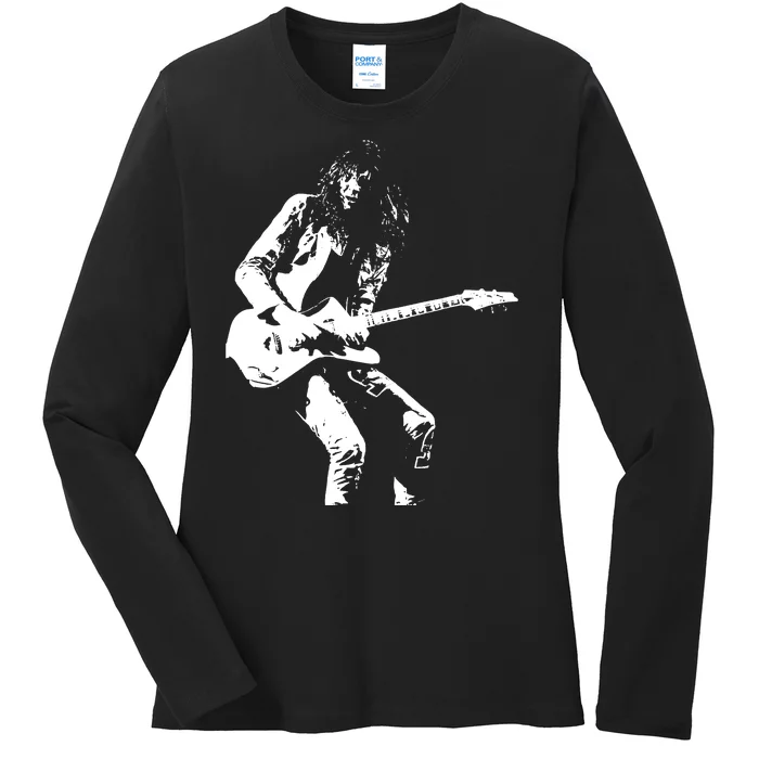 Famous Guitarist Ladies Long Sleeve Shirt