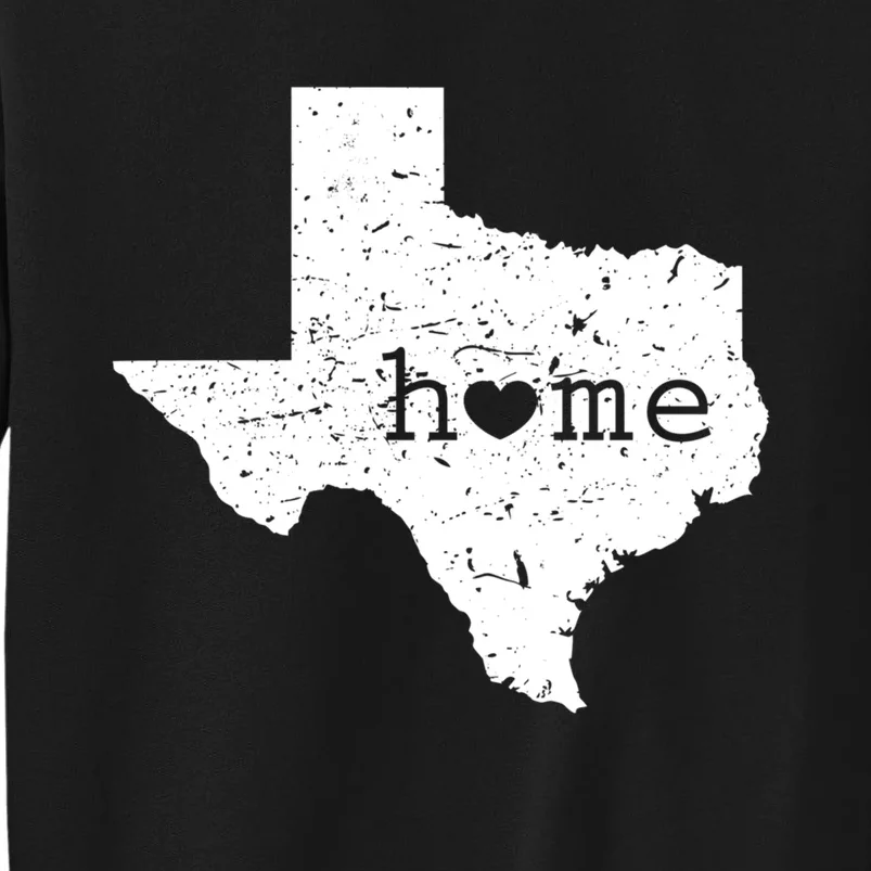 Funny Gift For Love State Of Texas Home Heart Texan Sweatshirt