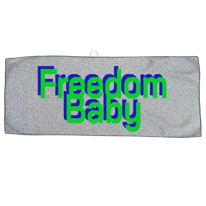 Freedom Gift Large Microfiber Waffle Golf Towel