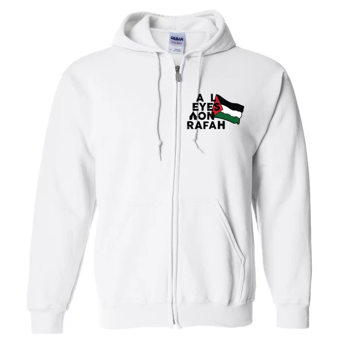 Free Gaza Free Palestine.. Full Zip Hoodie