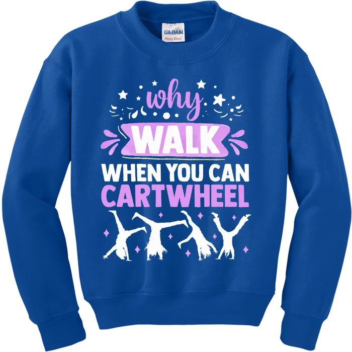 Funny Gymnastics  For   Gymnast Kids Sweatshirt