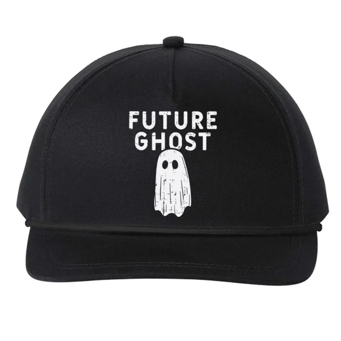 Future Ghost Funny Happy Halloween Costume Snapback Five-Panel Rope Hat