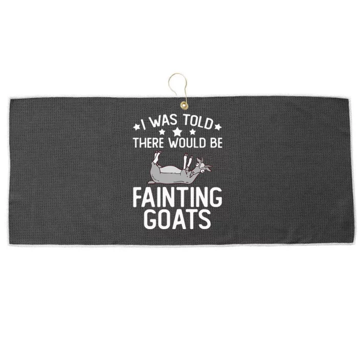 Fainting Goat Funny Tennessee Myotonic Goats Large Microfiber Waffle Golf Towel