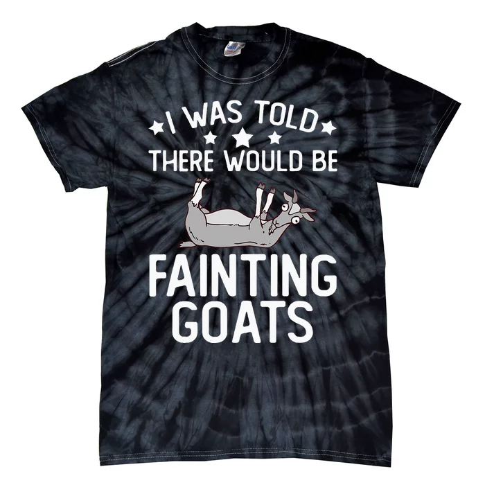 Fainting Goat Funny Tennessee Myotonic Goats Tie-Dye T-Shirt