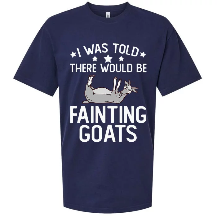 Fainting Goat Funny Tennessee Myotonic Goats Sueded Cloud Jersey T-Shirt