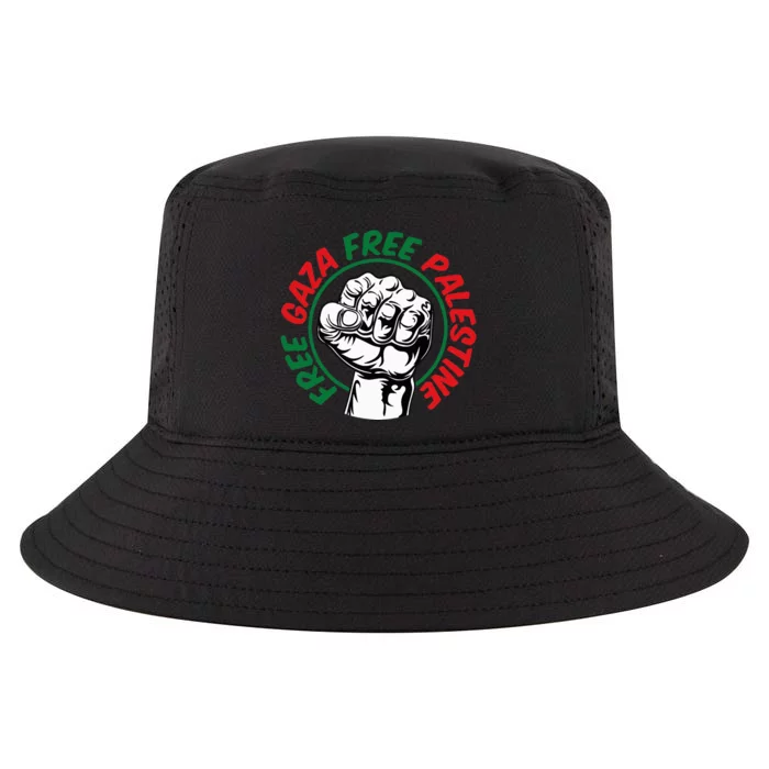 Free Gaza Cool Comfort Performance Bucket Hat