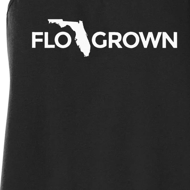 Florida Grown Flo Grown Gear Women's Racerback Tank