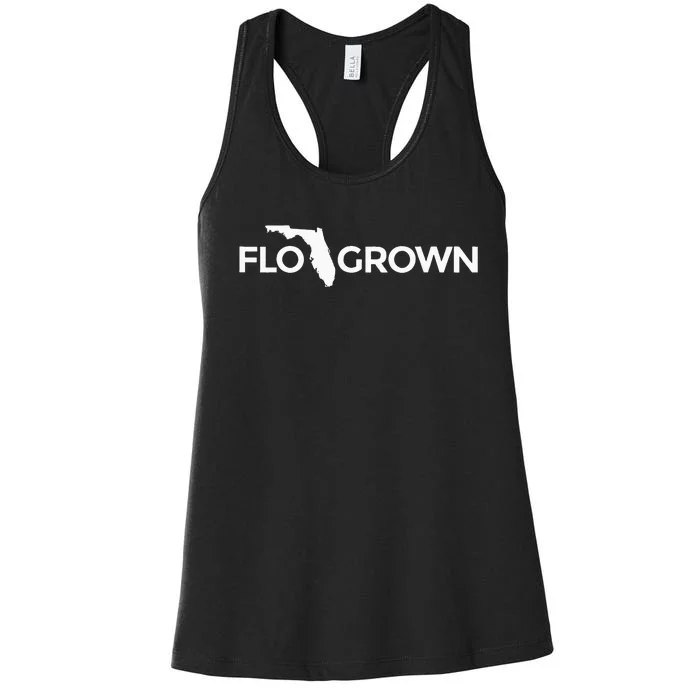 Florida Grown Flo Grown Gear Women's Racerback Tank