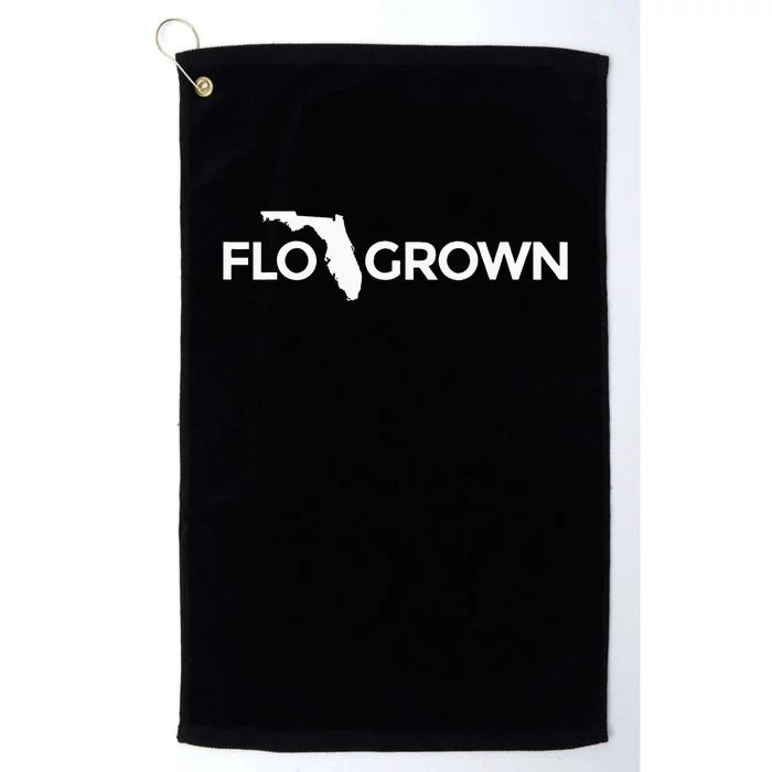 Florida Grown Flo Grown Gear Platinum Collection Golf Towel