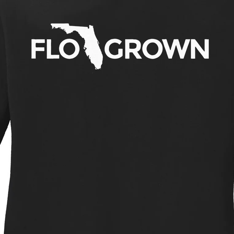 Florida Grown Flo Grown Gear Ladies Long Sleeve Shirt