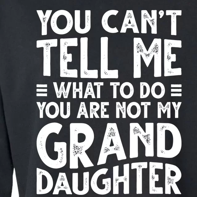 Funny Grandpa For Grandfather Papa Birthday Cropped Pullover Crew