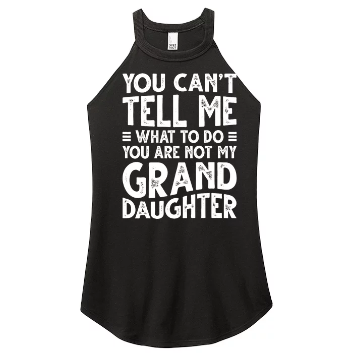 Funny Grandpa For Grandfather Papa Birthday Women’s Perfect Tri Rocker Tank