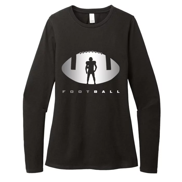 Football Gift Football Gift Womens CVC Long Sleeve Shirt