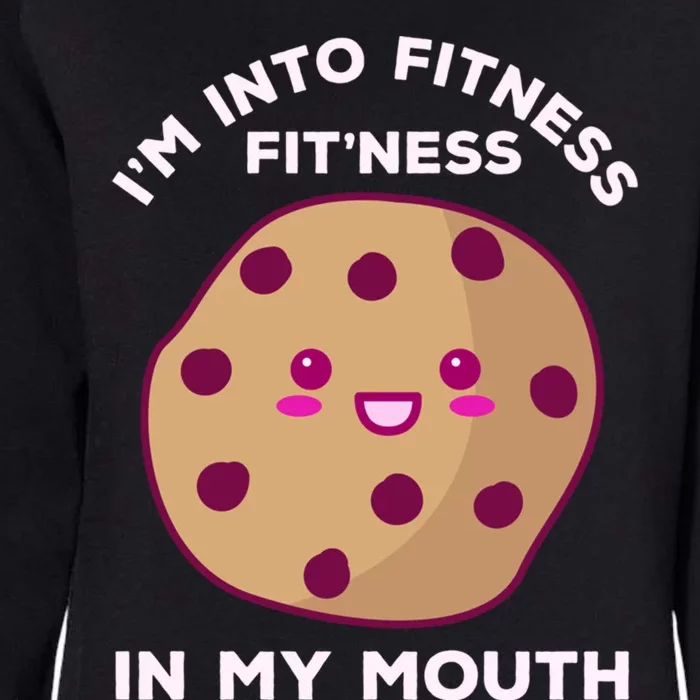 Funny Gym Fitness Workout Kawaii Cookie Baker Baking Bake Great Gift Womens California Wash Sweatshirt