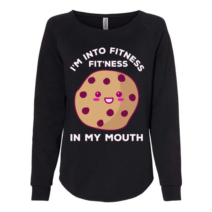 Funny Gym Fitness Workout Kawaii Cookie Baker Baking Bake Great Gift Womens California Wash Sweatshirt