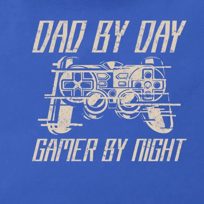 Funny Gaming Father Video Games Dad By Day Gamer By Night Gift Zip Tote Bag