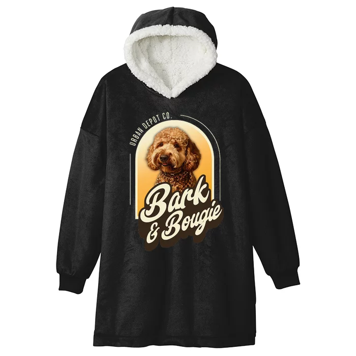 Funny Goldendoodle Hooded Wearable Blanket