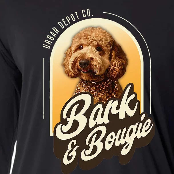 Funny Goldendoodle Cooling Performance Long Sleeve Crew