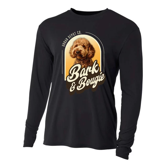 Funny Goldendoodle Cooling Performance Long Sleeve Crew