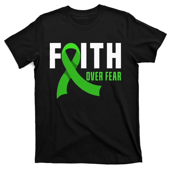 Faith God Fear Traumatic Brain Injury Awareness TBI Warrior T-Shirt