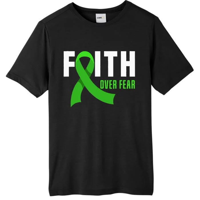 Faith God Fear Traumatic Brain Injury Awareness TBI Warrior ChromaSoft Performance T-Shirt