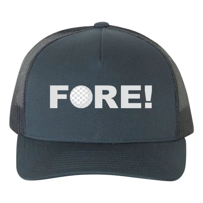 Fore Golf Yupoong Adult 5-Panel Trucker Hat