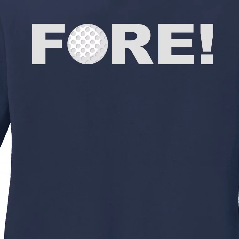 Fore Golf Ladies Long Sleeve Shirt