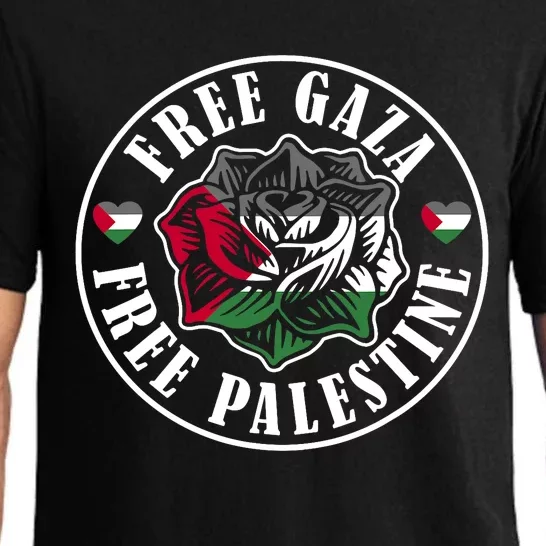 Free Gaza Free Palestine Free Palestine Pajama Set