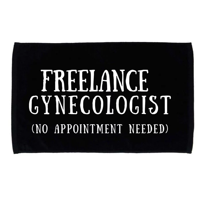 Freelance Gynecologist Microfiber Hand Towel