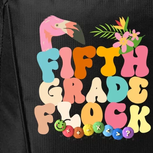 Fifth Grade Flock Cute City Backpack