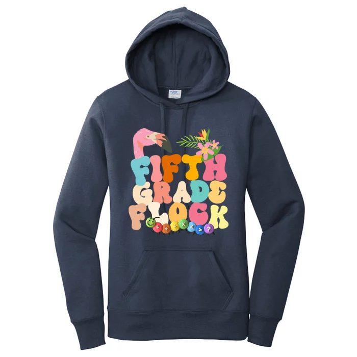 Fifth Grade Flock Cute Women's Pullover Hoodie