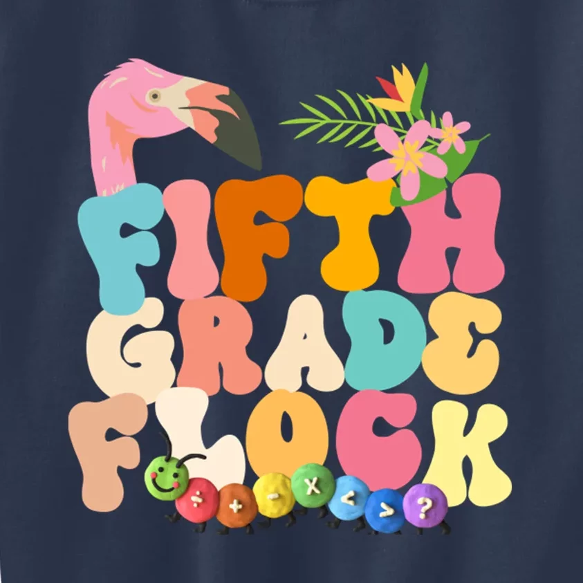 Fifth Grade Flock Cute Kids Sweatshirt