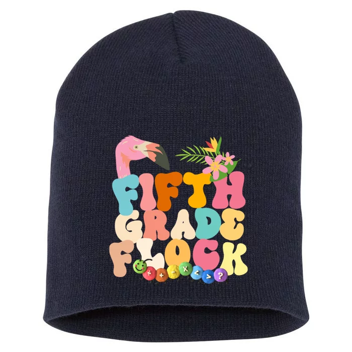 Fifth Grade Flock Cute Short Acrylic Beanie