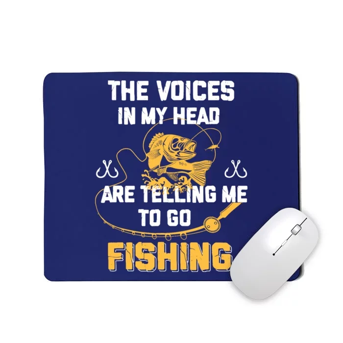 Fishing Gifts Funny Fisherman Mousepad