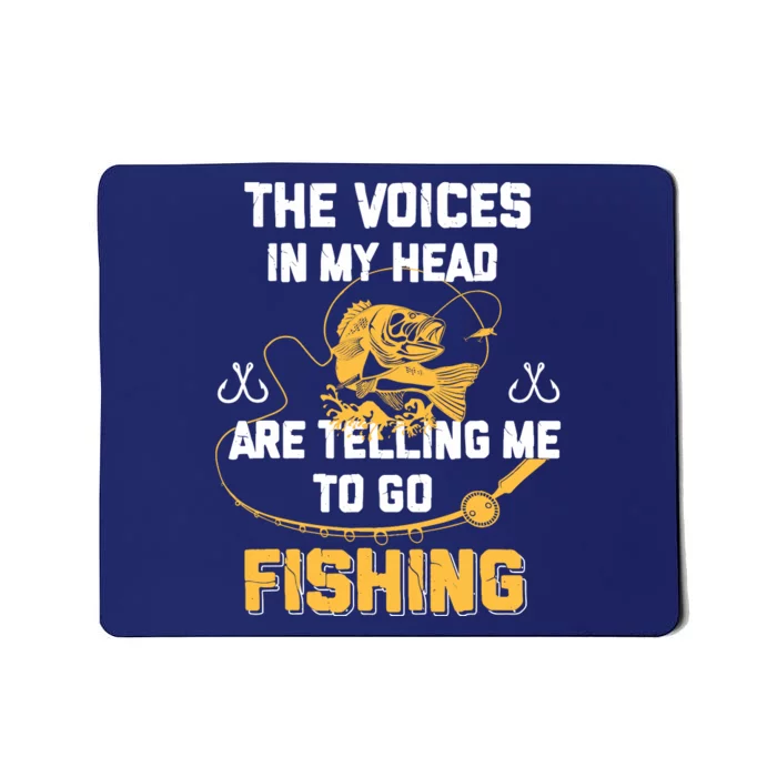 Fishing Gifts Funny Fisherman Mousepad