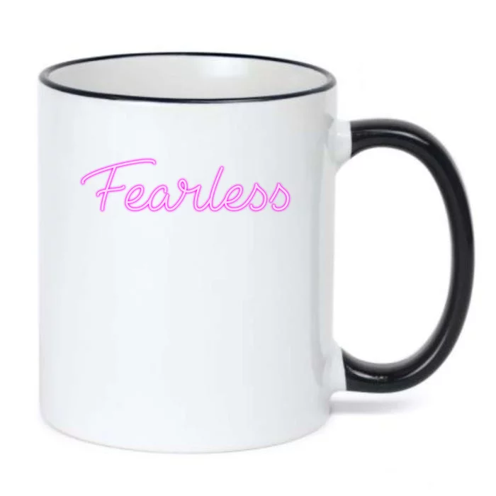 Fearless Glow Black Color Changing Mug