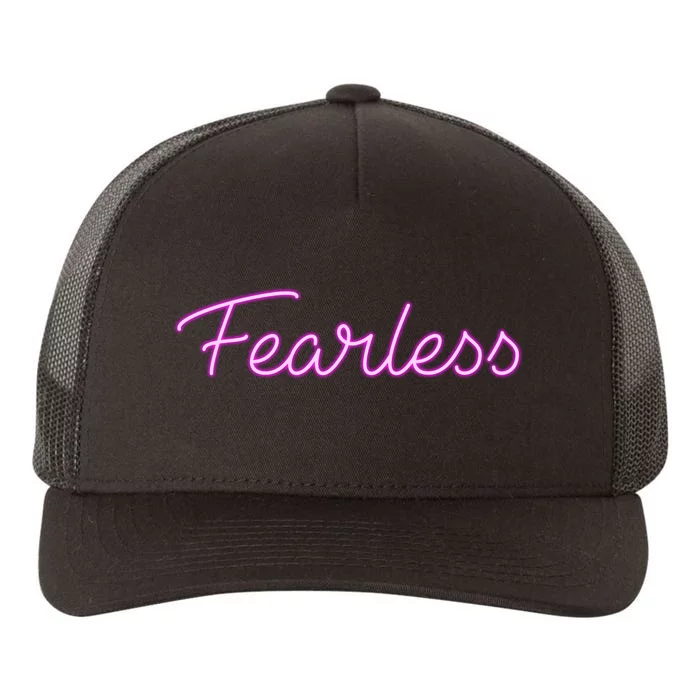 Fearless Glow Yupoong Adult 5-Panel Trucker Hat