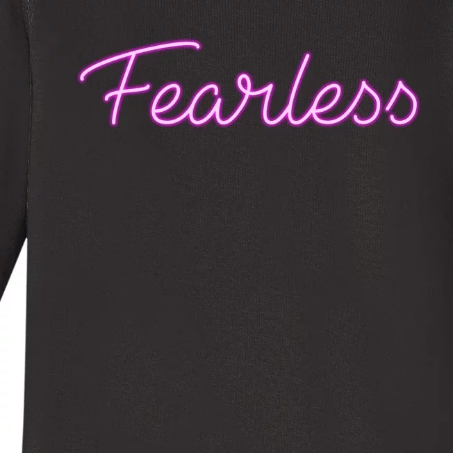 Fearless Glow Baby Long Sleeve Bodysuit