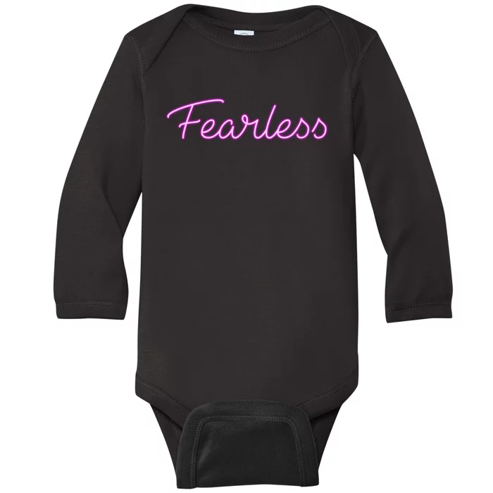 Fearless Glow Baby Long Sleeve Bodysuit