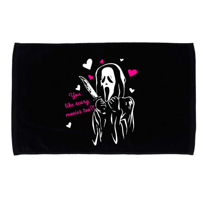 Funny Ghost Face You Like Scary Movies Too Microfiber Hand Towel