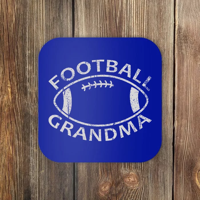 Football Grandma Fun Supportive American Football Grandma Coaster