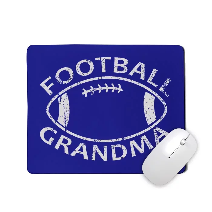 Football Grandma Fun Supportive American Football Grandma Mousepad