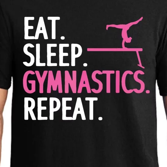 Funny Gymnastics For Women Girl Gymnast Handstand Tumbling Pajama Set